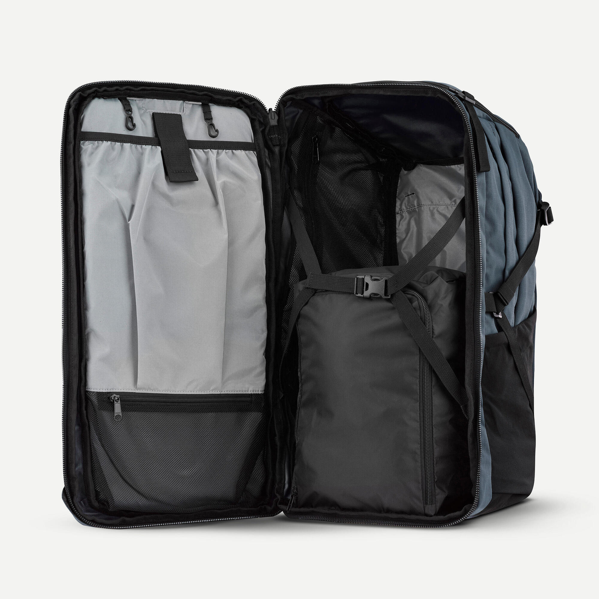 forclaz-travel-900-damen-reiserucksack-50l-abyss-gray image 6