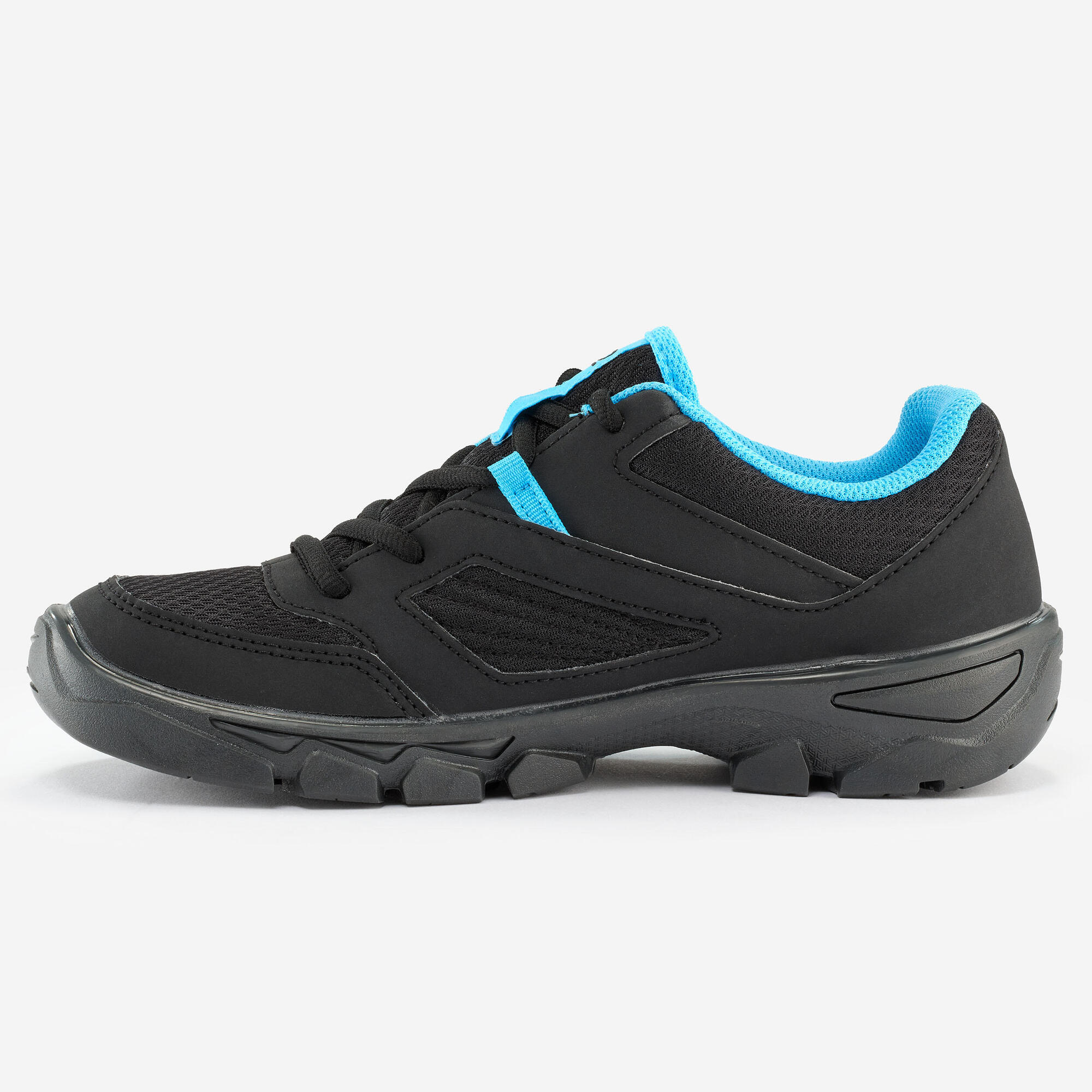 quechua-nh100-kinder-wanderschuhe-smoked-black image 5