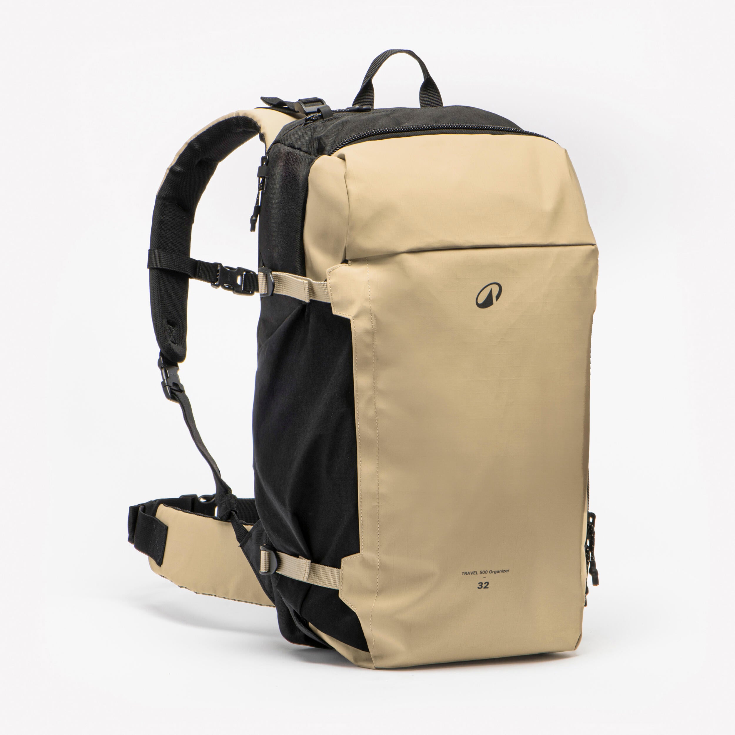 forclaz-travel-500-organizer-30-l-rucksack-dune-beige-cope image 1
