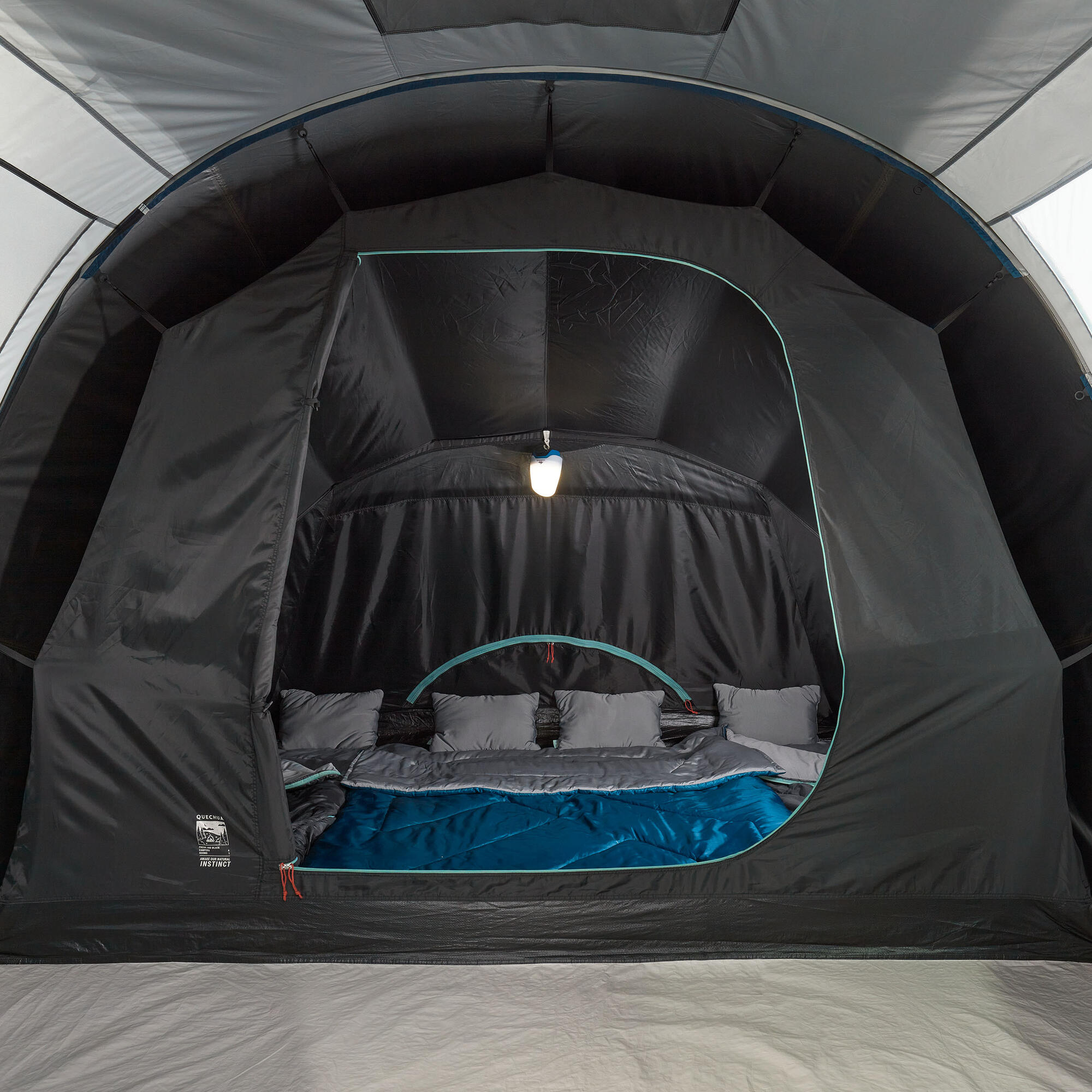 quechua-arpenaz-fresh-black-familienzelt-4-personen image 5