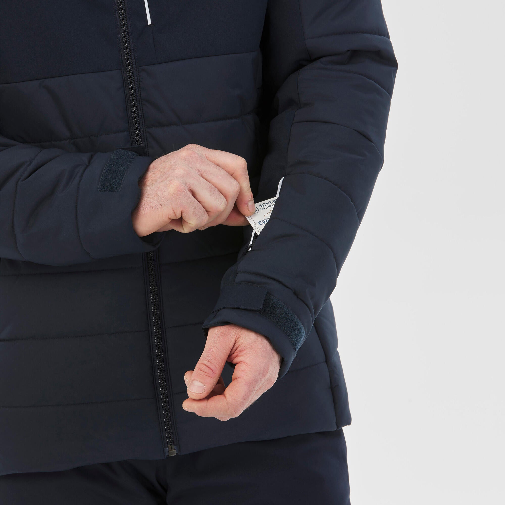 wedze-100-skijacke-herren-warm-asphalt-blue-lang image 5