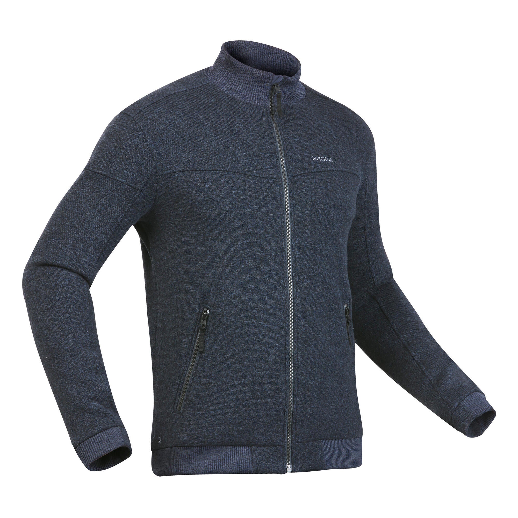quechua-sh100-fleecejacke-herren-asphalt-blue-warm image 7