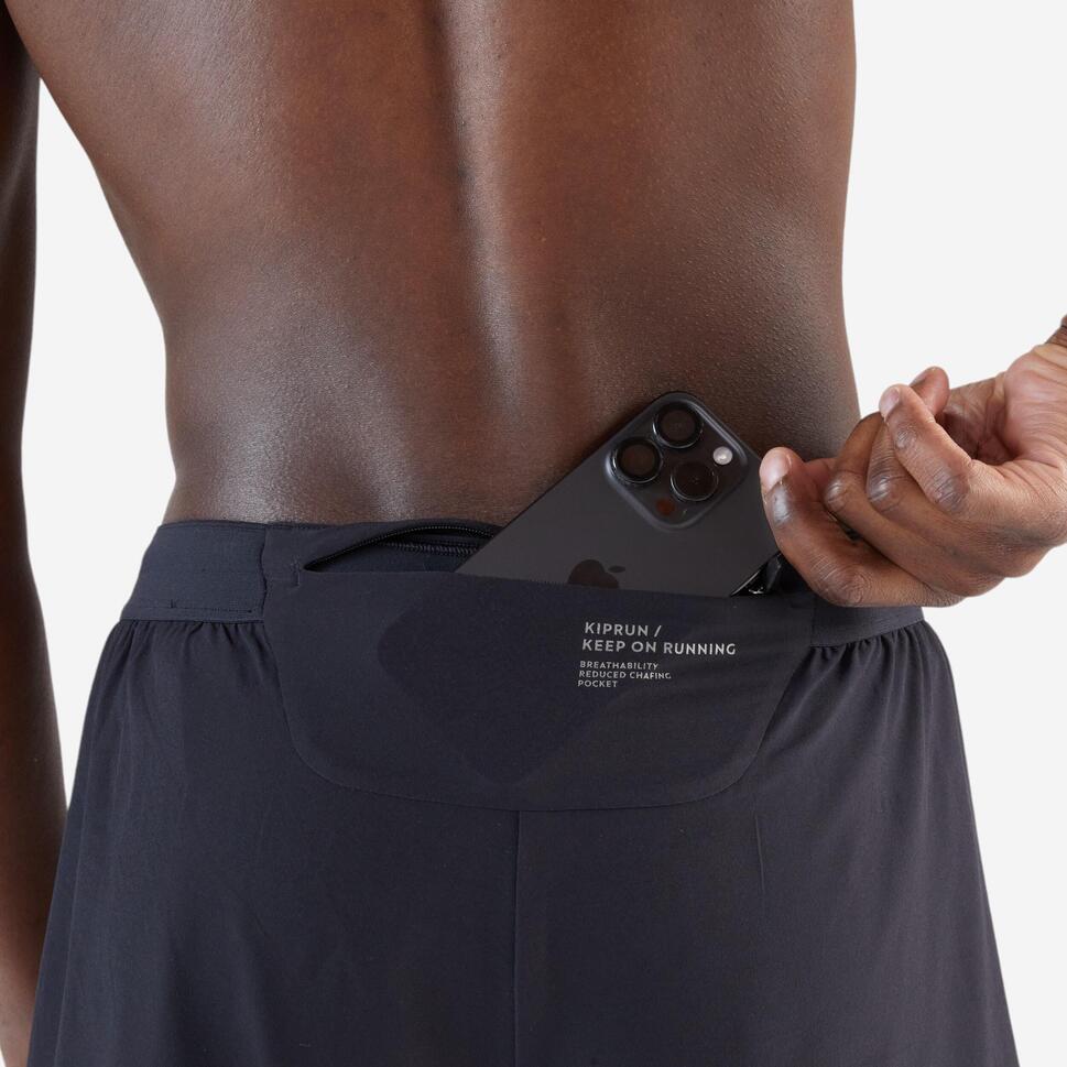 kiprun-run-500-2-in-1-laufshorts-herren-smoked-black image 6