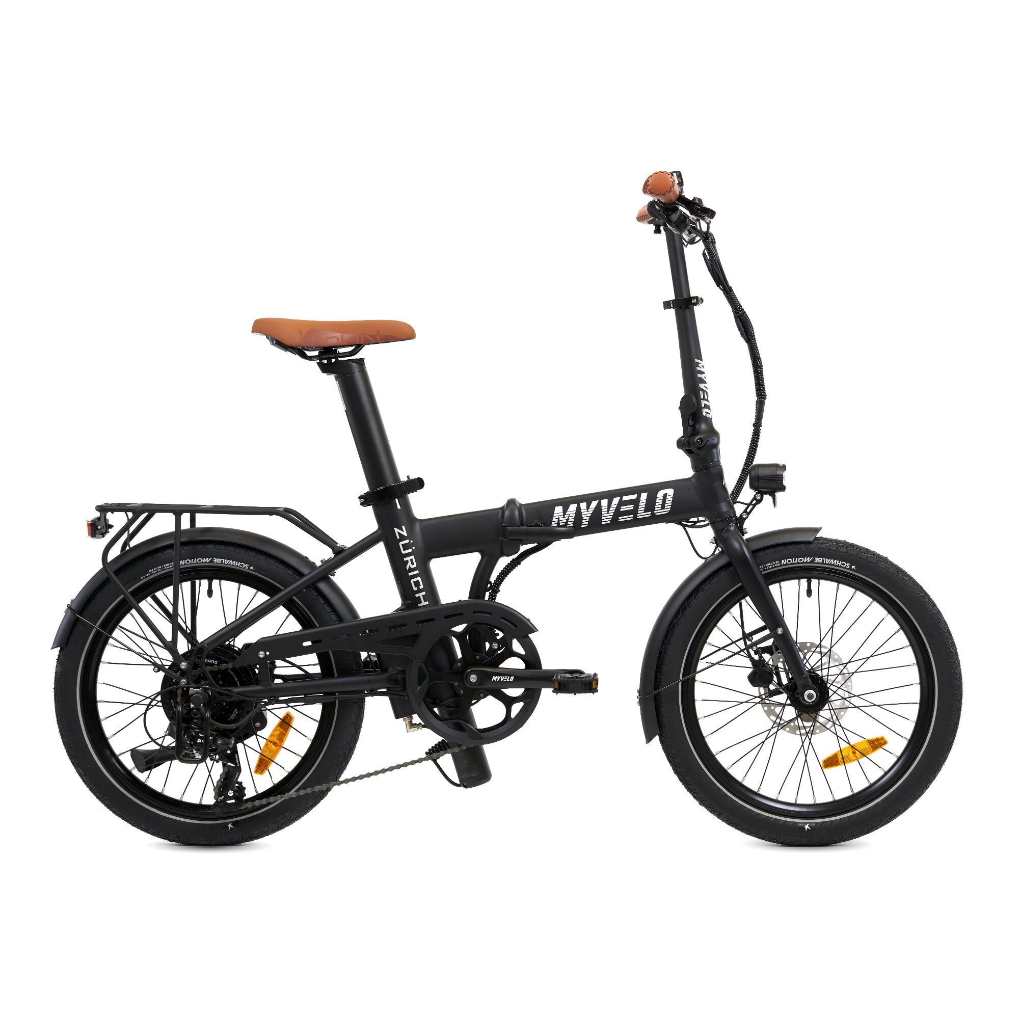 myv-lo-z-rich-elektro-klapprad-schwarz-matt-250w-city-e-bike-mit-tasche image 3