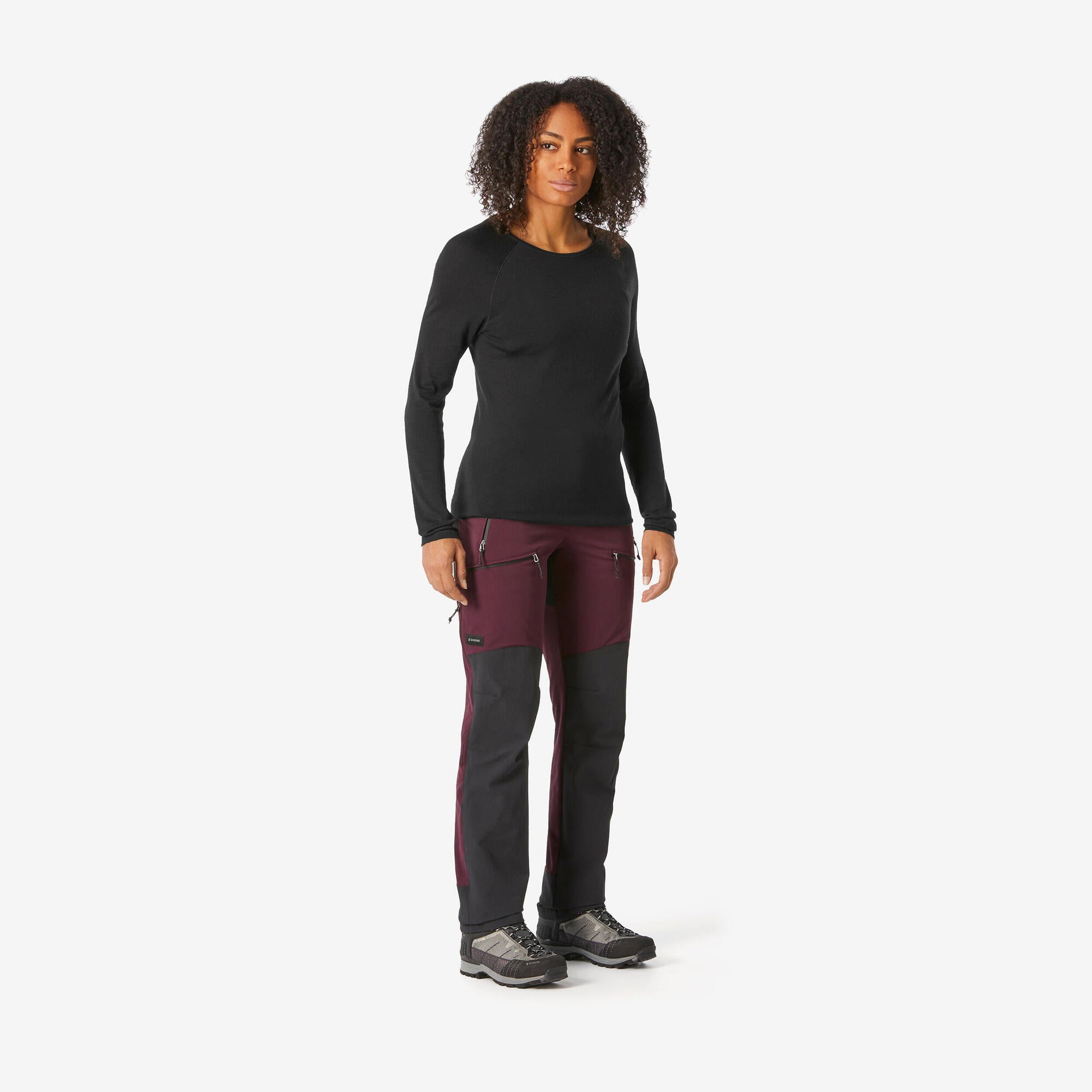 simond-mt900-wanderhose-damen-braun-winddicht image 2