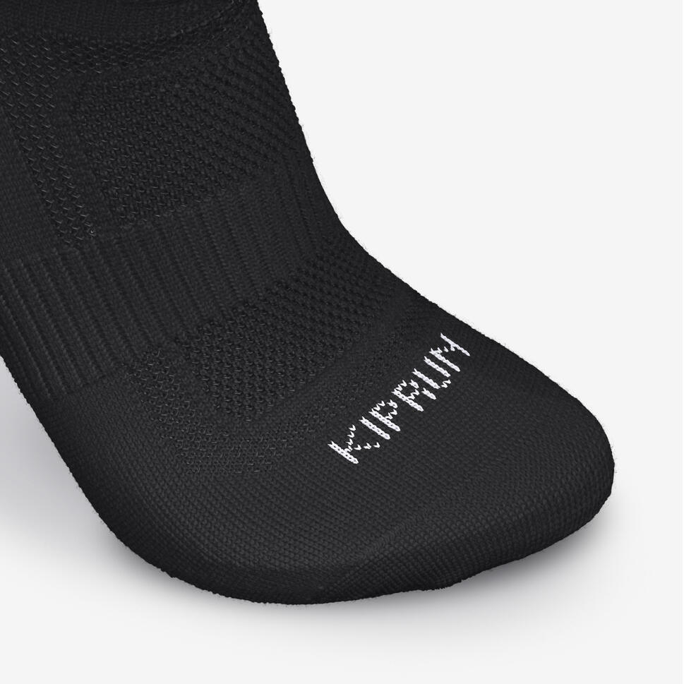 kiprun-run-100-mid-laufsocken-schwarz-3er-pack-blasenschutz image 6