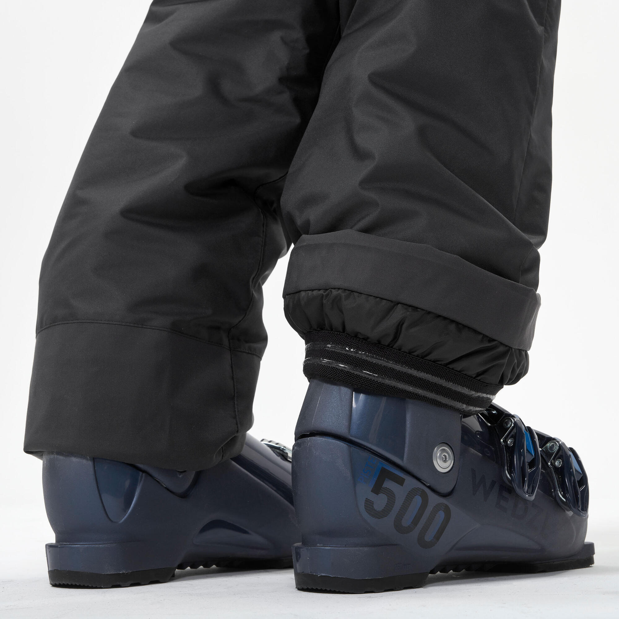 wedze-100-skihose-kinder-carbon-grau-warm-wasserdicht image 4
