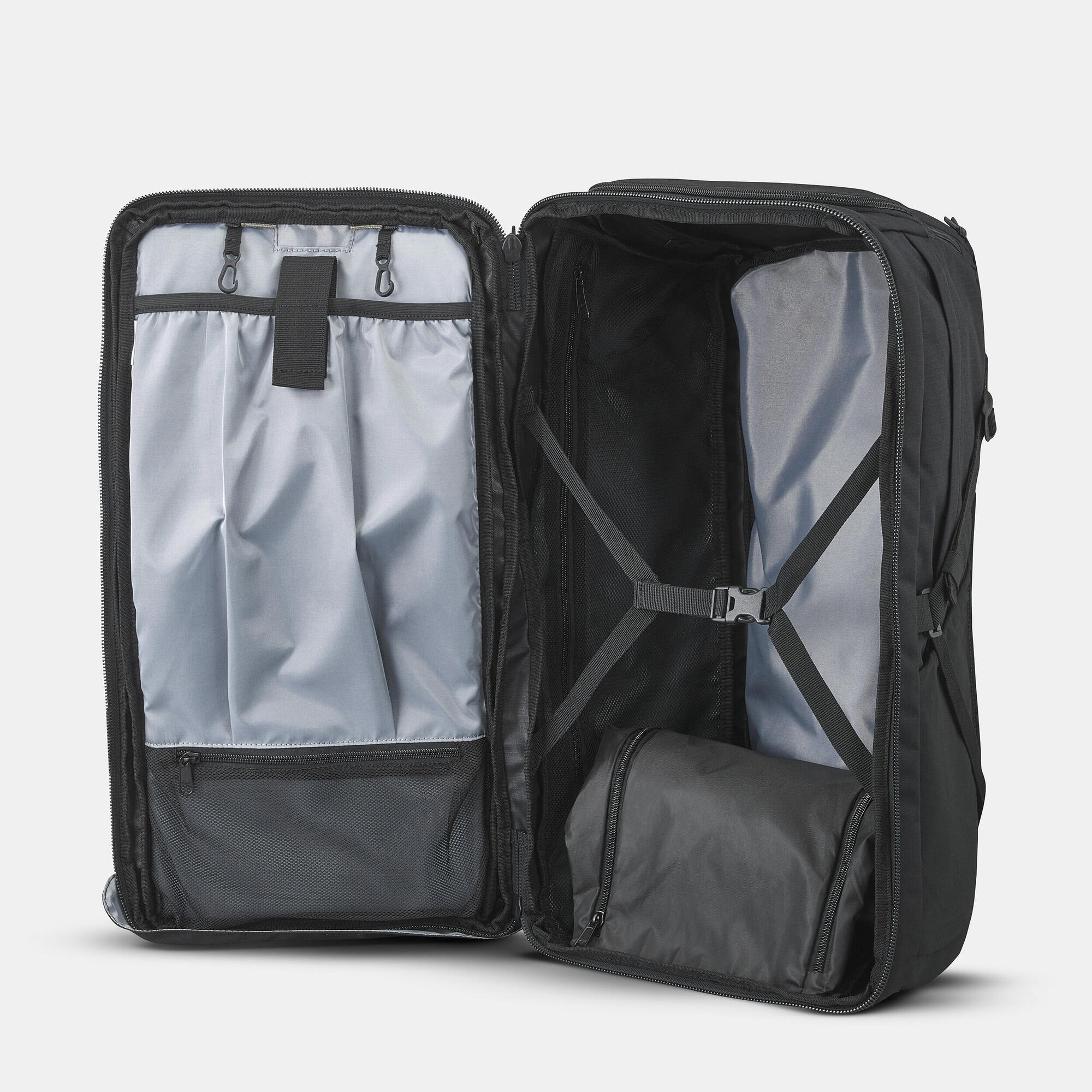 forclaz-travel-900-rucksack-50-6l-herren-carbon-grau image 2