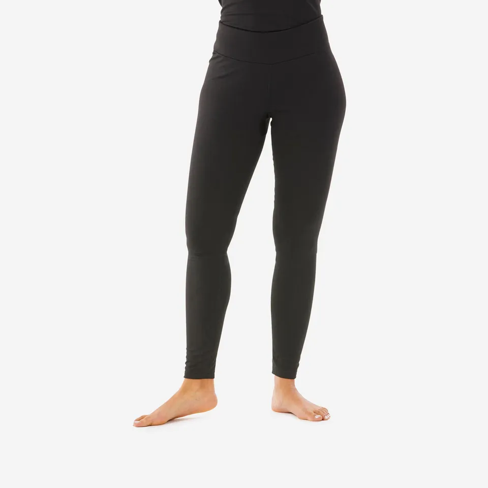 wedze-bl500-skiunterhose-damen-schwarz-thermohose image 1
