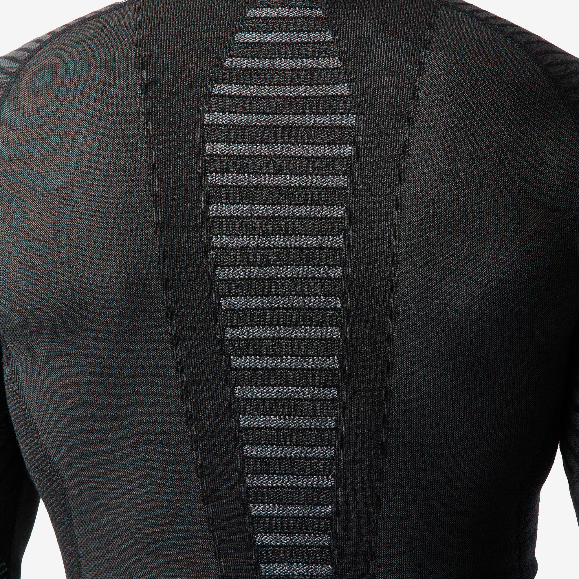 wedze-bl900-unterhemd-herren-wolle-schwarz-warm image 4