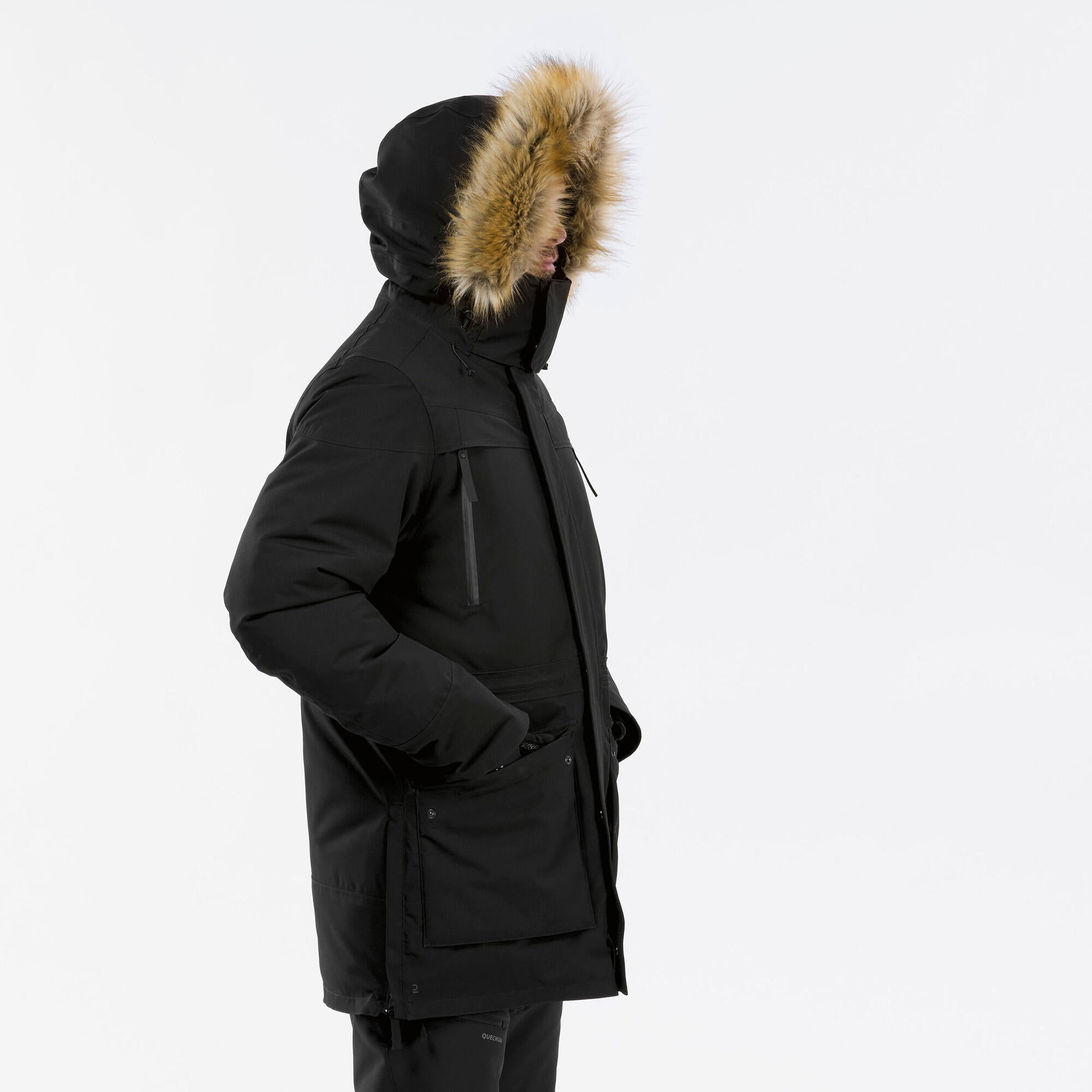 quechua-nh900-winter-parka-herren-schwarz-wasserdicht image 3
