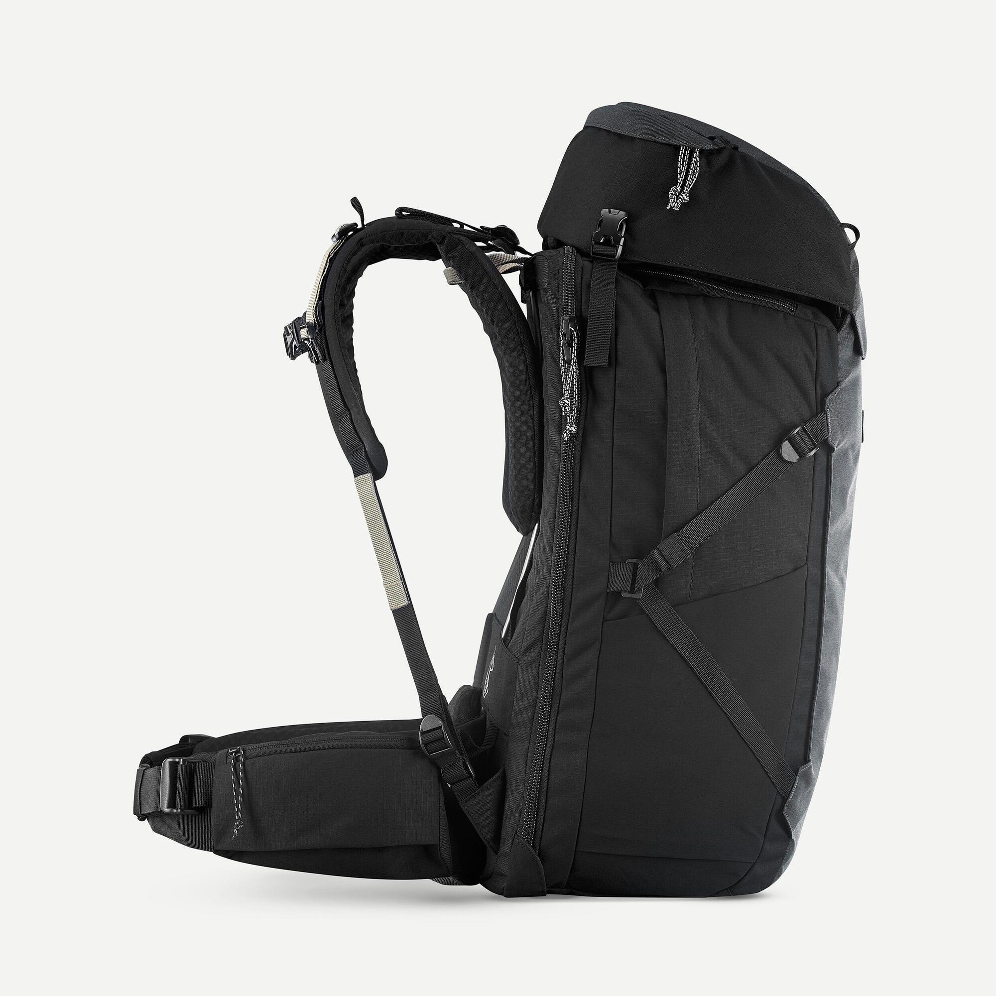 forclaz-travel-900-rucksack-50-6l-herren-carbon-grau image 4