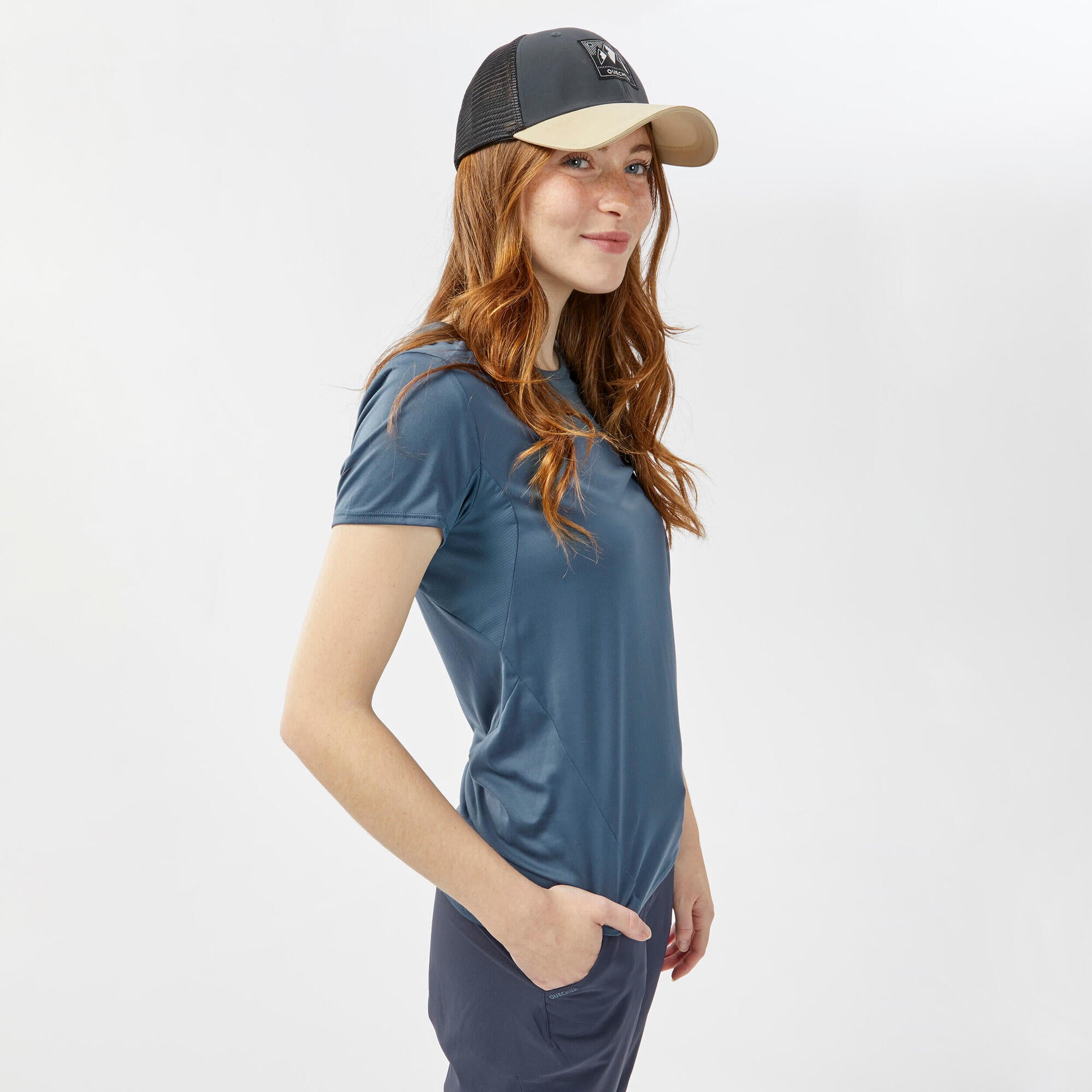 quechua-mh100-wanderhose-damen-dunkelblau image 4