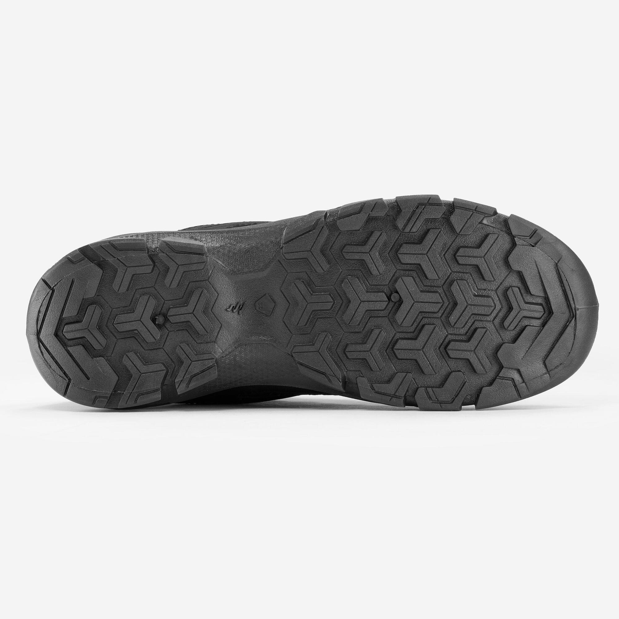 quechua-nh100-kinder-wanderschuhe-smoked-black image 4