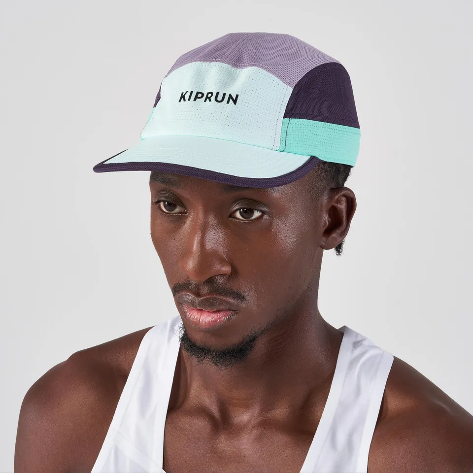 kiprun-5-panel-ultralight-laufkappe-mint-green-one-size image 1
