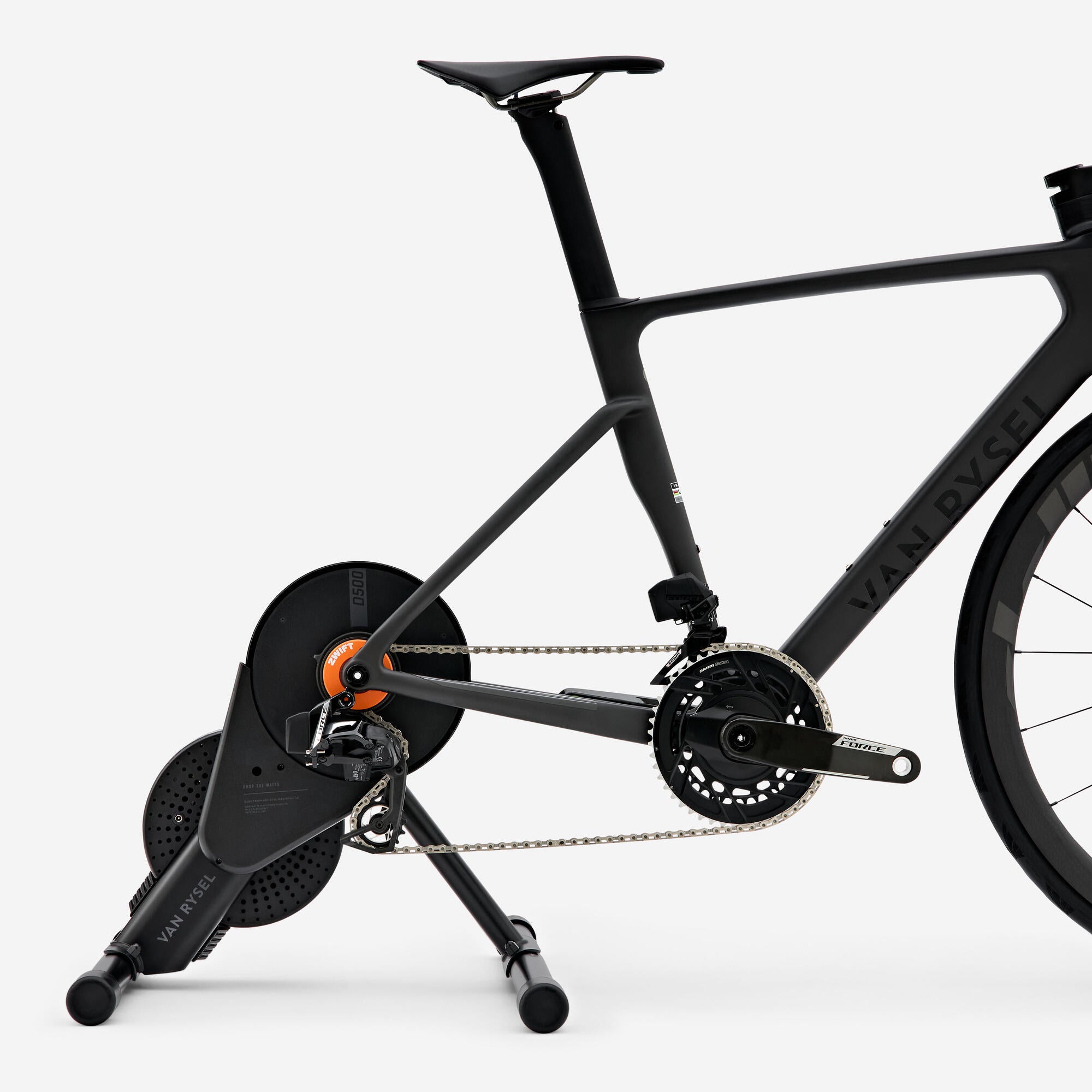 van-rysel-d500-smart-trainer-mit-zwift-cog-leise-klappbar image 4