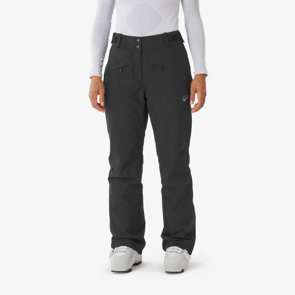wedze-500-skihose-damen-isoliert-abfahrtsski-regular-schwarz image 1