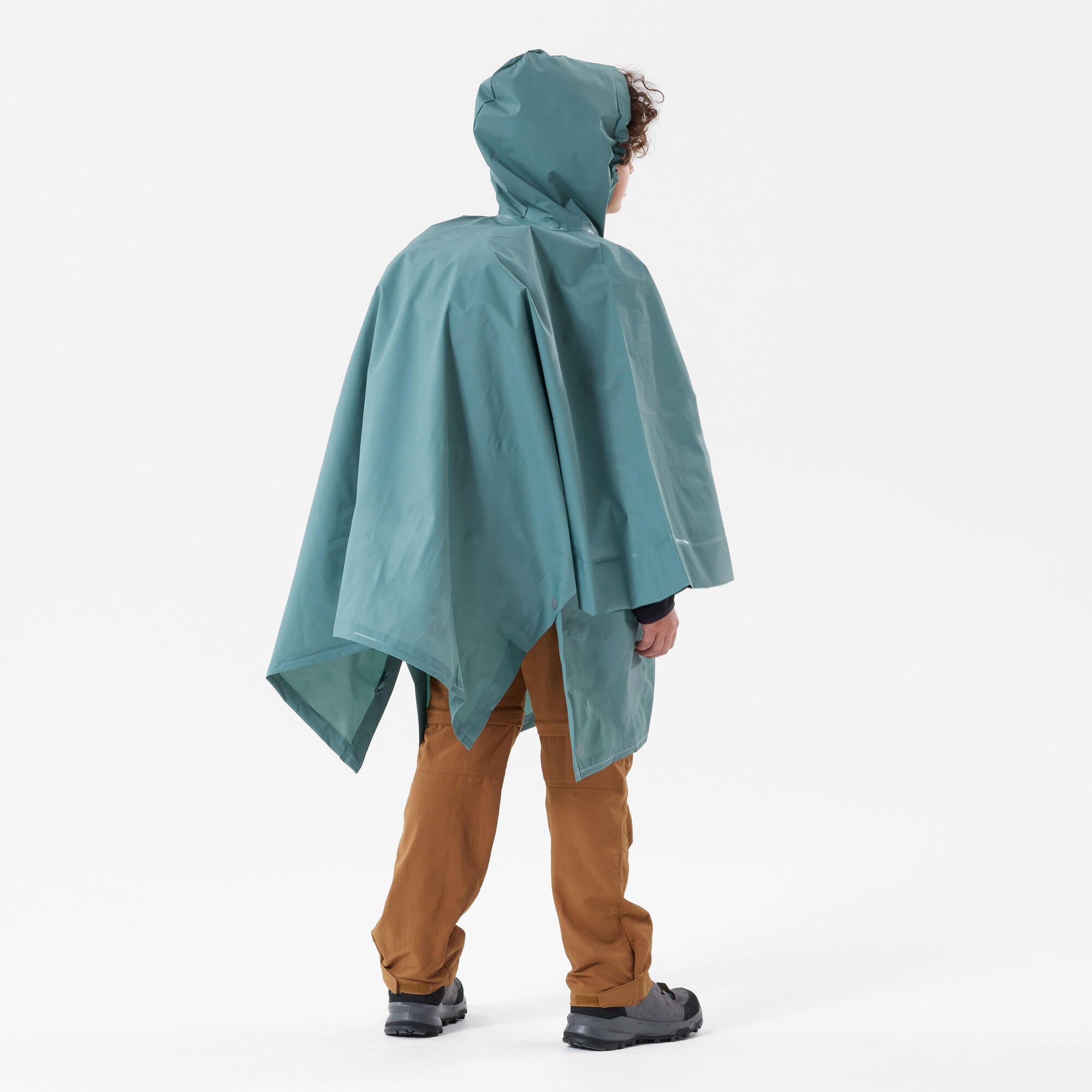 quechua-mh100-regenponcho-kinder-cedar-7-15-jahre image 2