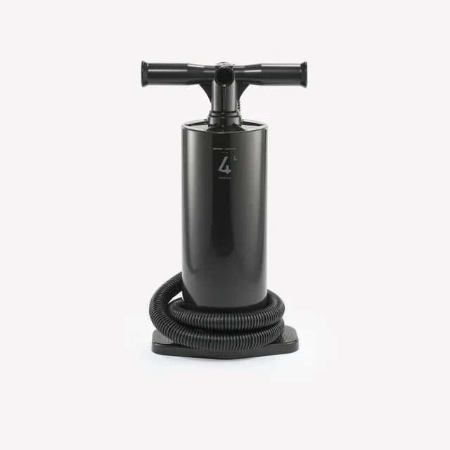 quechua-doppelhub-handpumpe-matratze-schwarz-one-size image 1