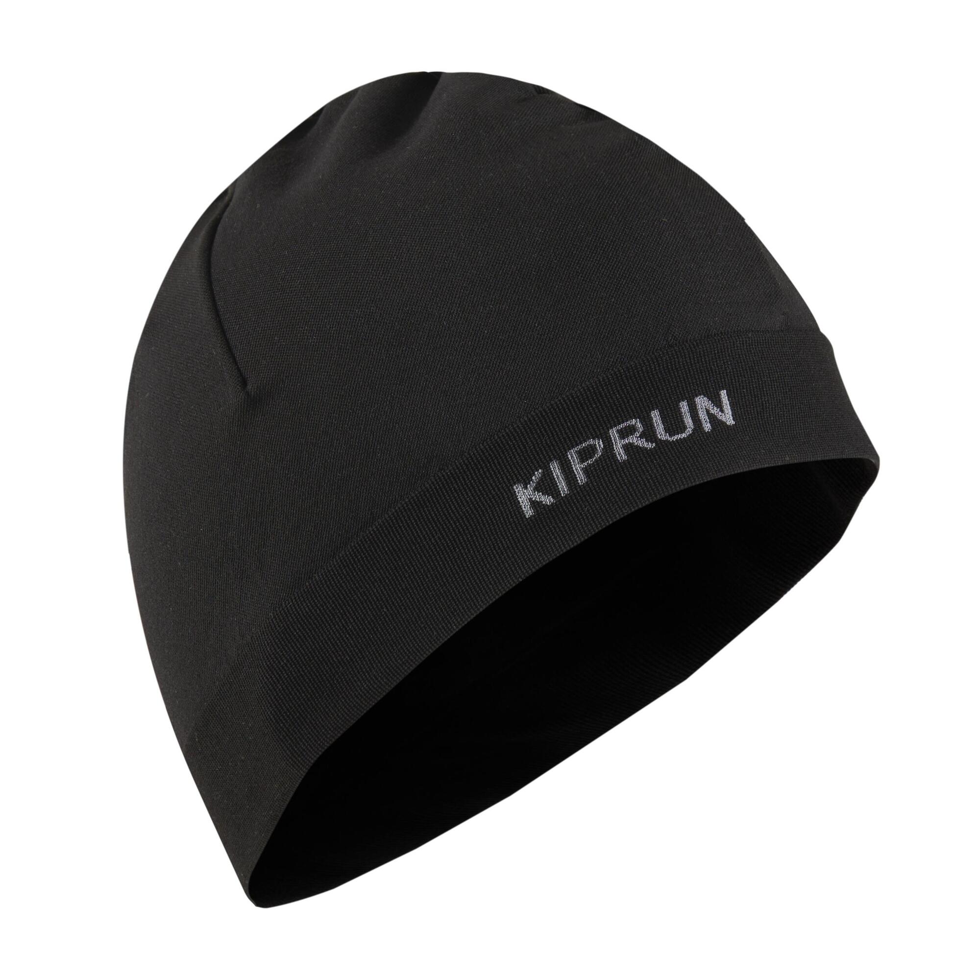 kiprun-seamless-laufm-tze-beanie-smoked-black-nahtlos image 1