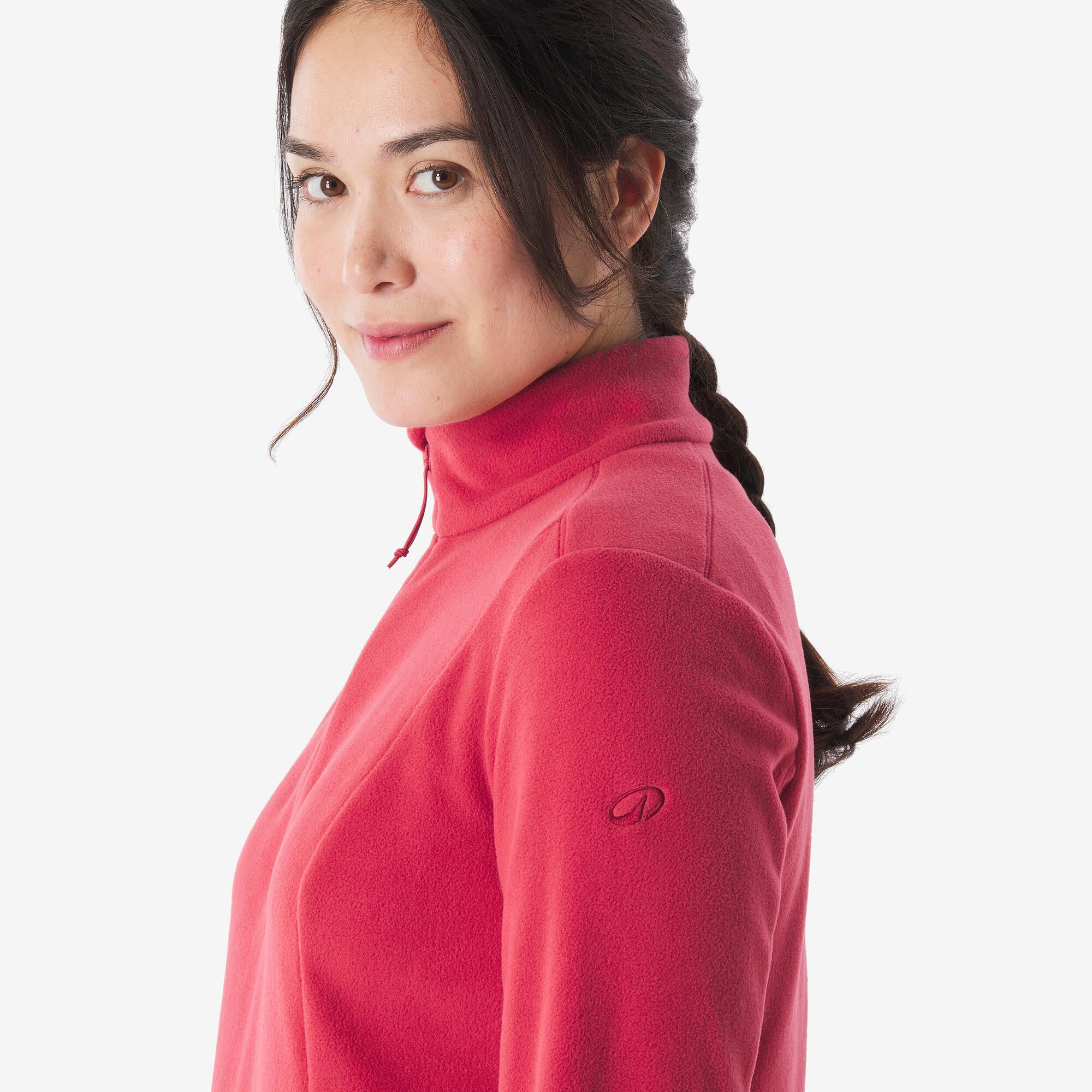 quechua-mh100-fleecejacke-damen-leicht-warm image 3