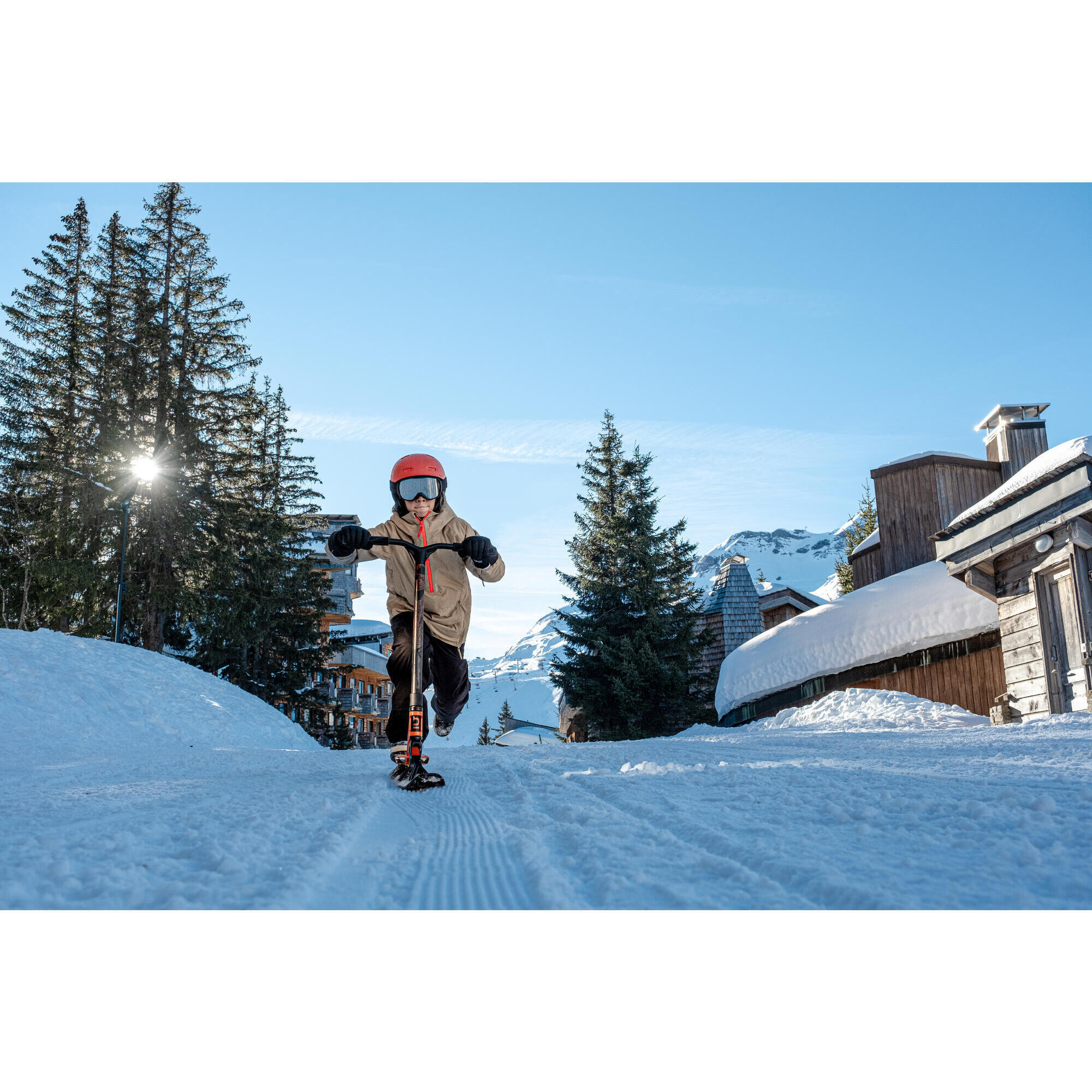 wedze-500-skihandschuhe-erwachsene-schwarz-wasserdicht-warm image 7