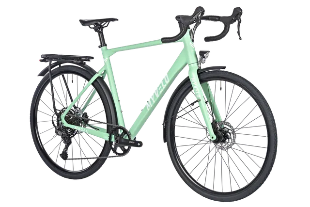 myvelo-macau-gravel-bike-alu-mint-green-1x10 image 1