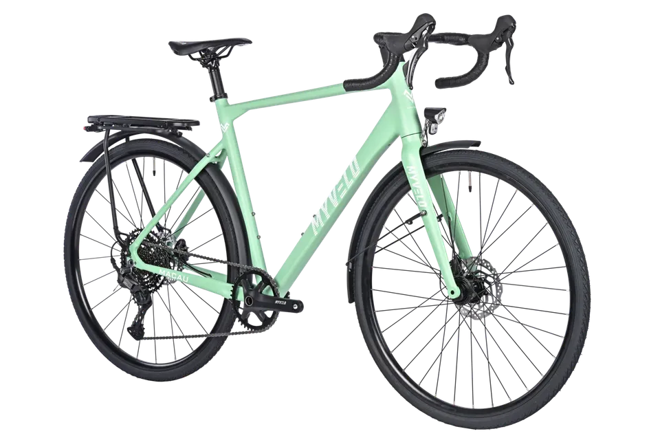 myvelo-macau-gravel-bike-alu-mint-green-1x10 image 1