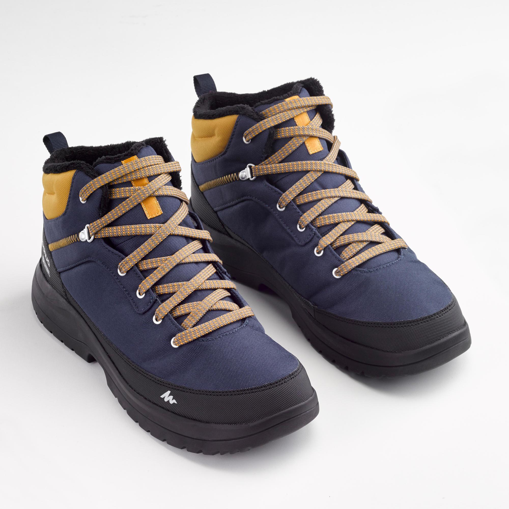 quechua-nh100-herren-winterschuhe-schwarz-wasserdicht image 7