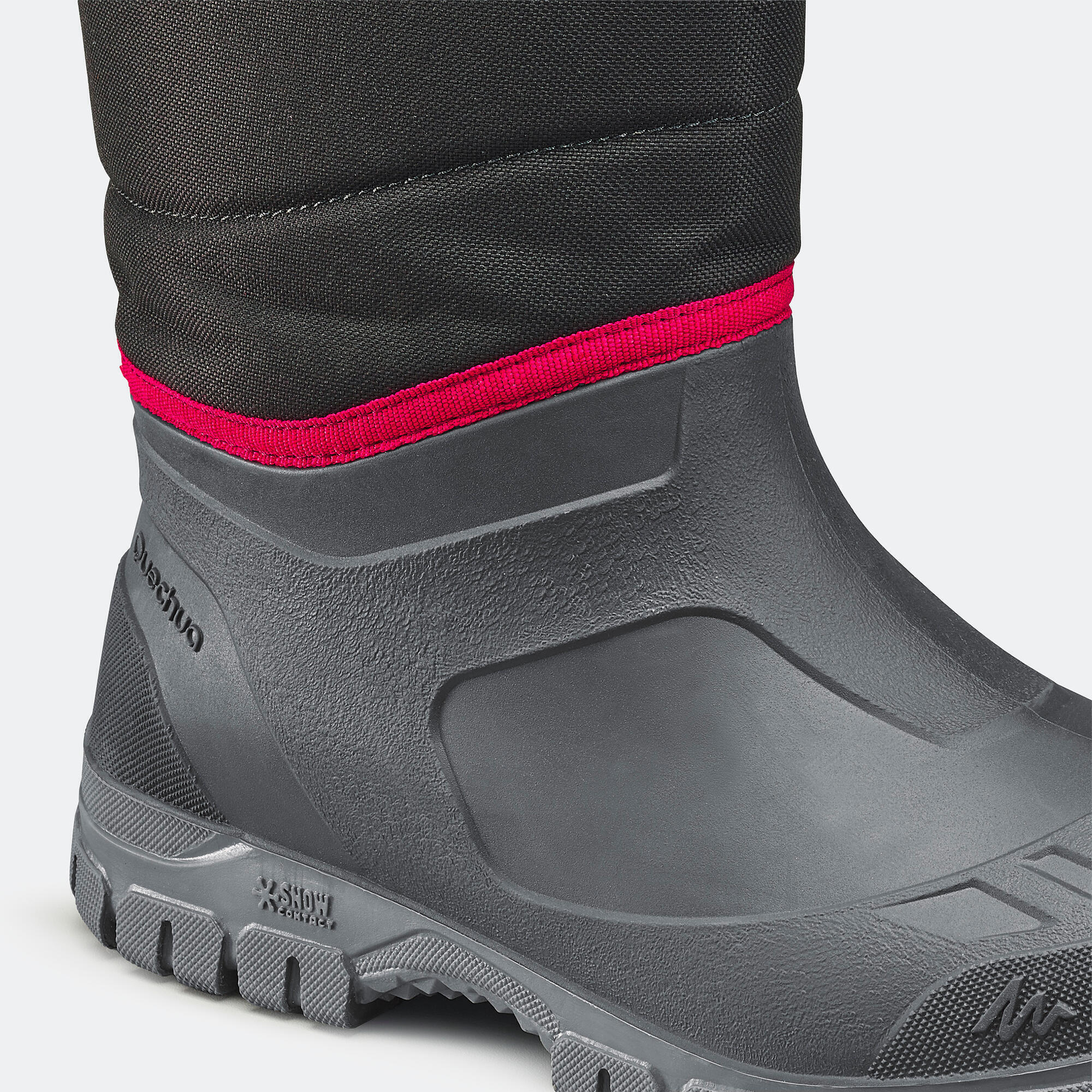 btwin-sh100-winterstiefel-herren-wasserdicht-carbon-gray image 5