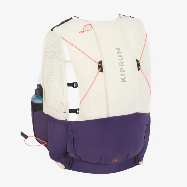 kiprun-8l-damen-trailrunning-weste-beige-trinkweste image 1