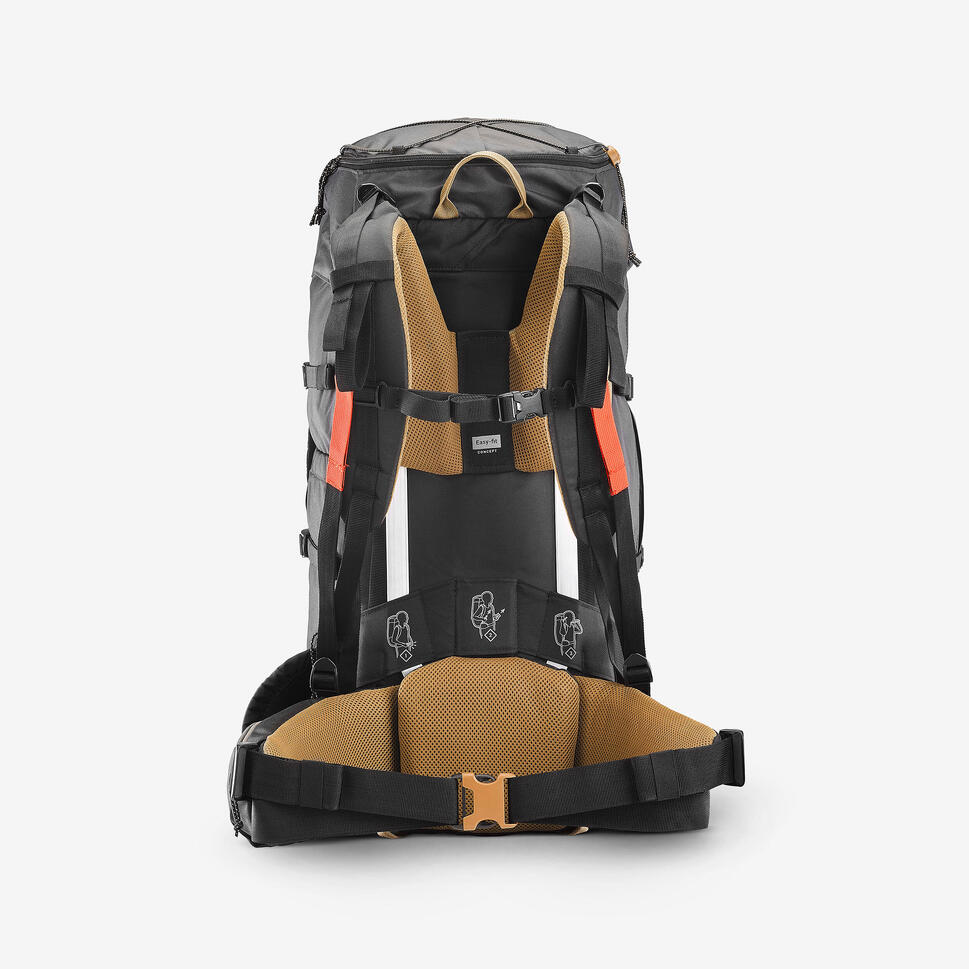 simond-mt100-easyfit-50l-trekkingrucksack-carbon-gray image 2