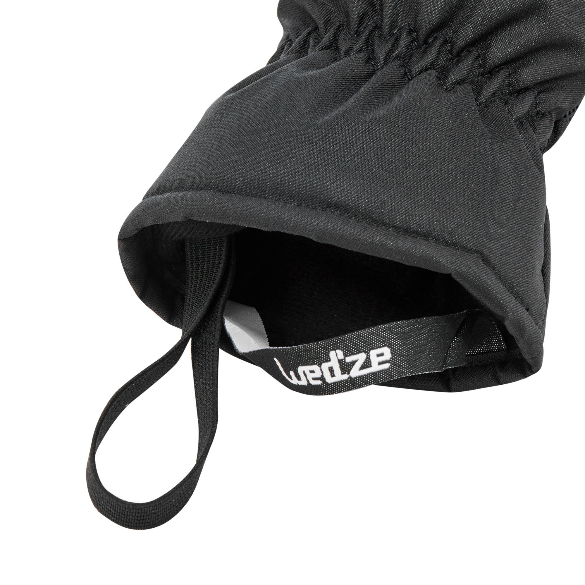 wedze-100-kinder-ski-f-ustlinge-warm-wasserdicht-schwarz image 5