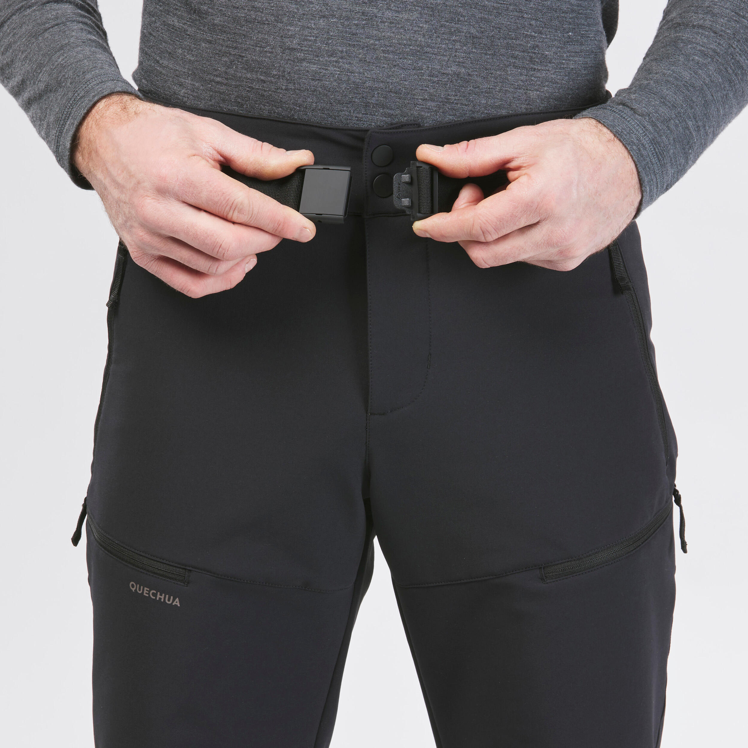 quechua-nh500-schneehose-herren-schwarz-wasserabweisend image 5