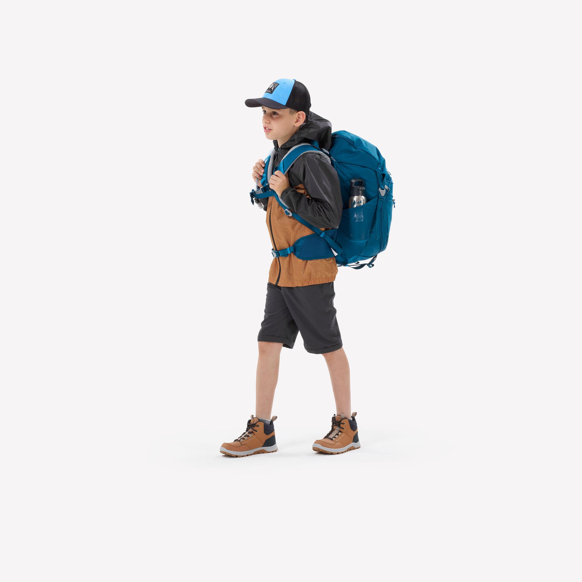 quechua-mh500-kinder-wanderrucksack-28-l-petrol-blue image 2