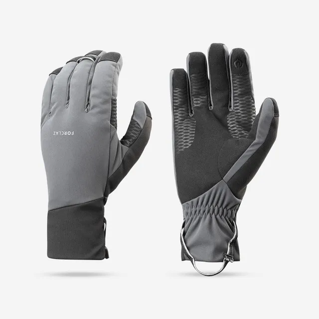 forclaz-mt900-trekking-handschuhe-carbon-gray-winddicht image 1