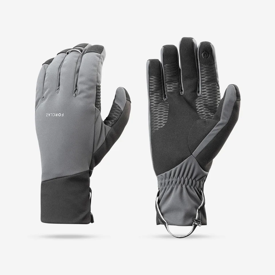forclaz-mt900-trekking-handschuhe-carbon-gray-winddicht image 1