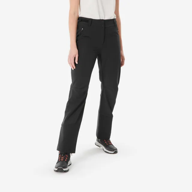 quechua-nh500-damen-wanderhose-warm-schwarz-gr-w29 image 1