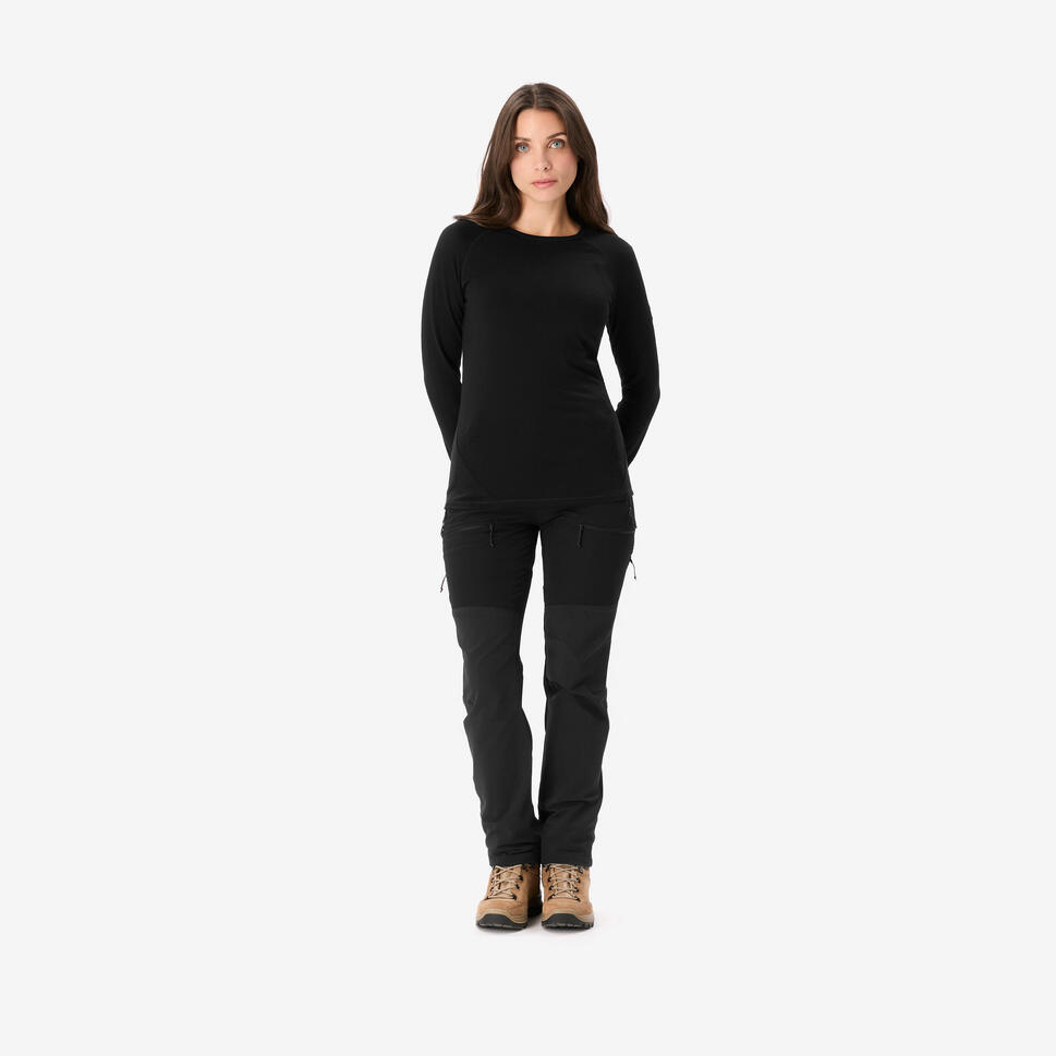 simond-mt500-merino-langarmshirt-damen-wolle image 2