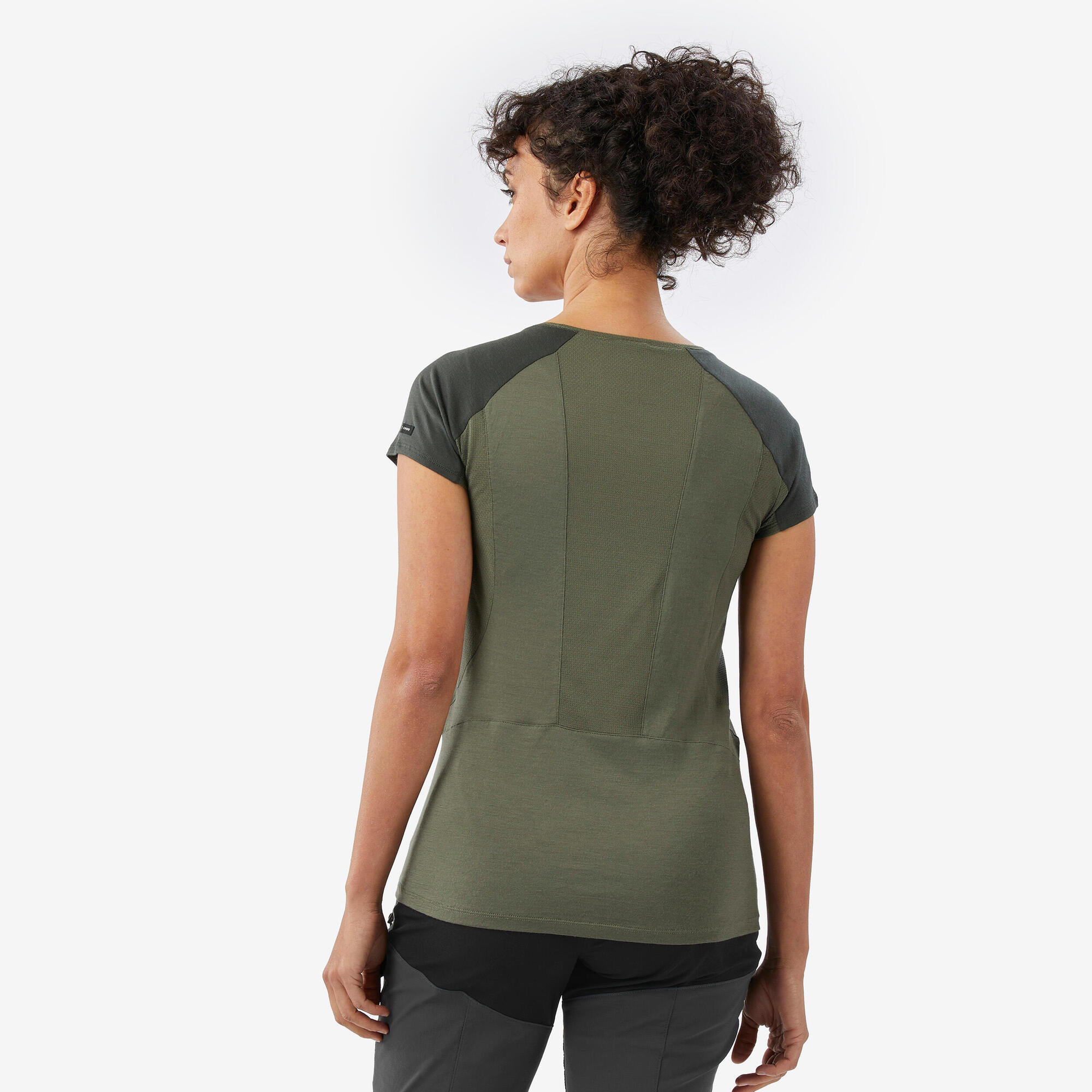 simond-mt500-merino-t-shirt-damen-khaki-89 image 4