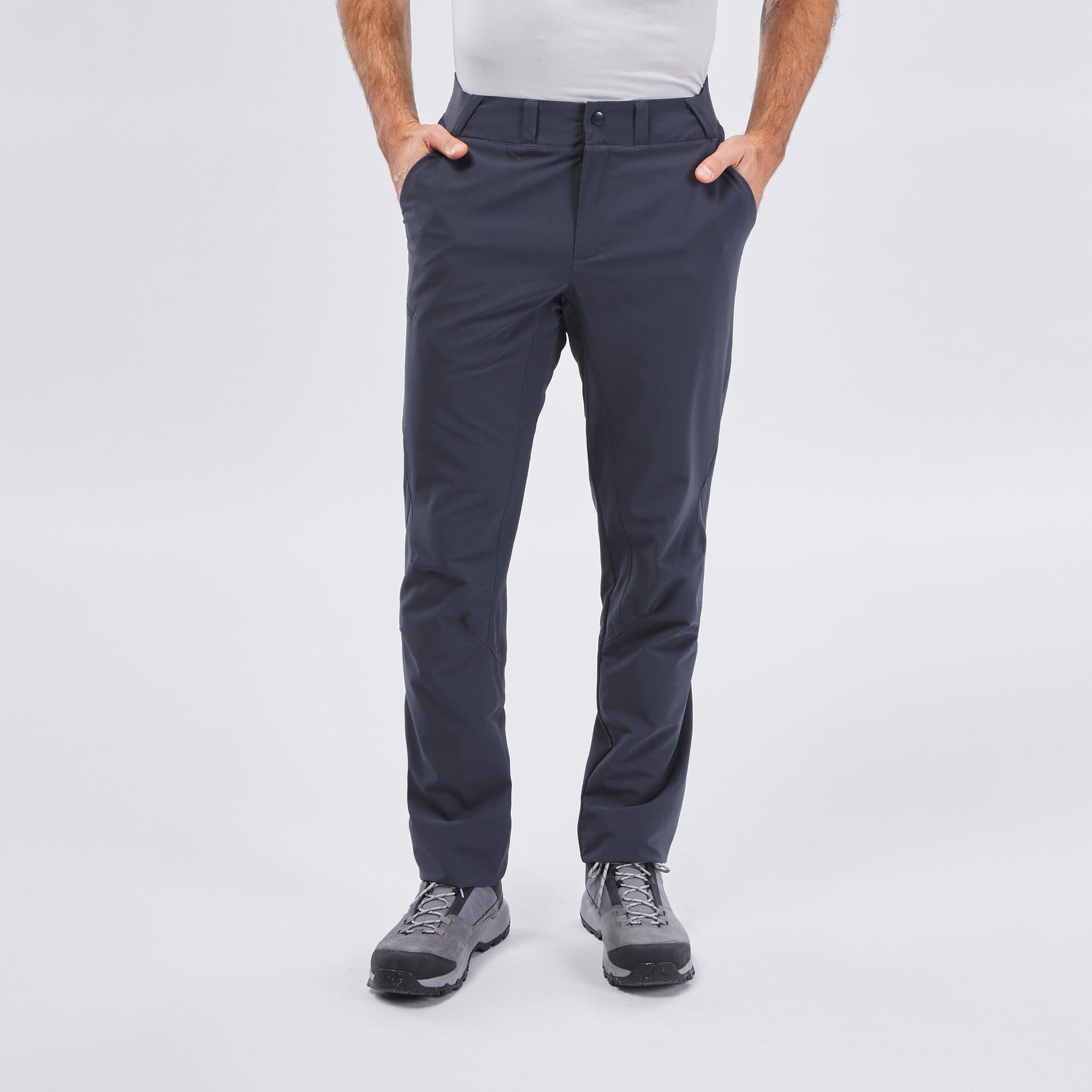 quechua-mh100-wanderhose-herren-abyss-gray-leicht image 2