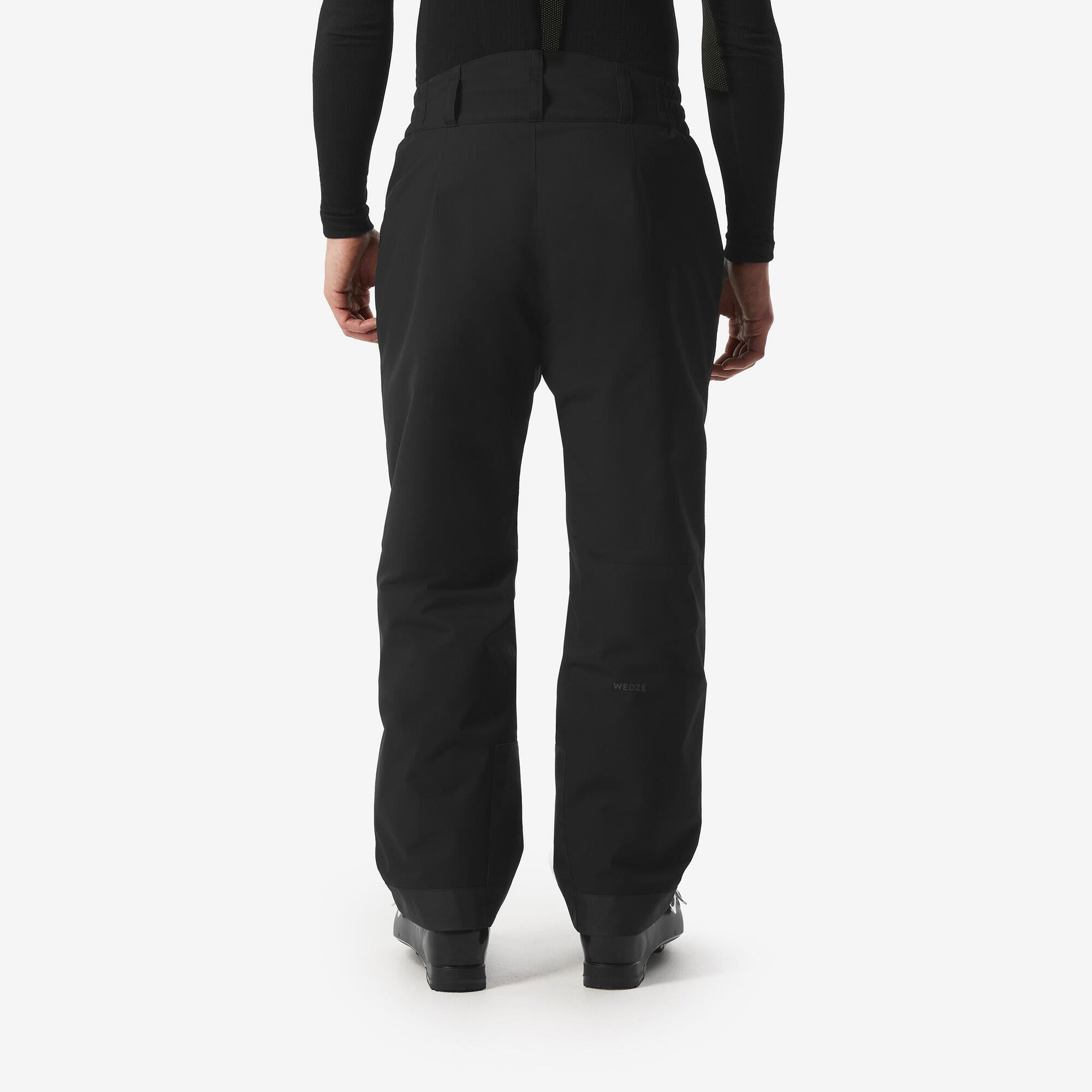 wedze-100-skihose-herren-wasserdicht-warm-smoked-black image 2