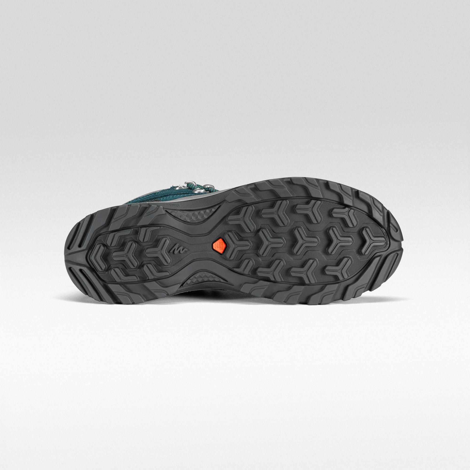 quechua-mh100-wanderschuhe-damen-petrolblau-wasserdicht-mid image 6