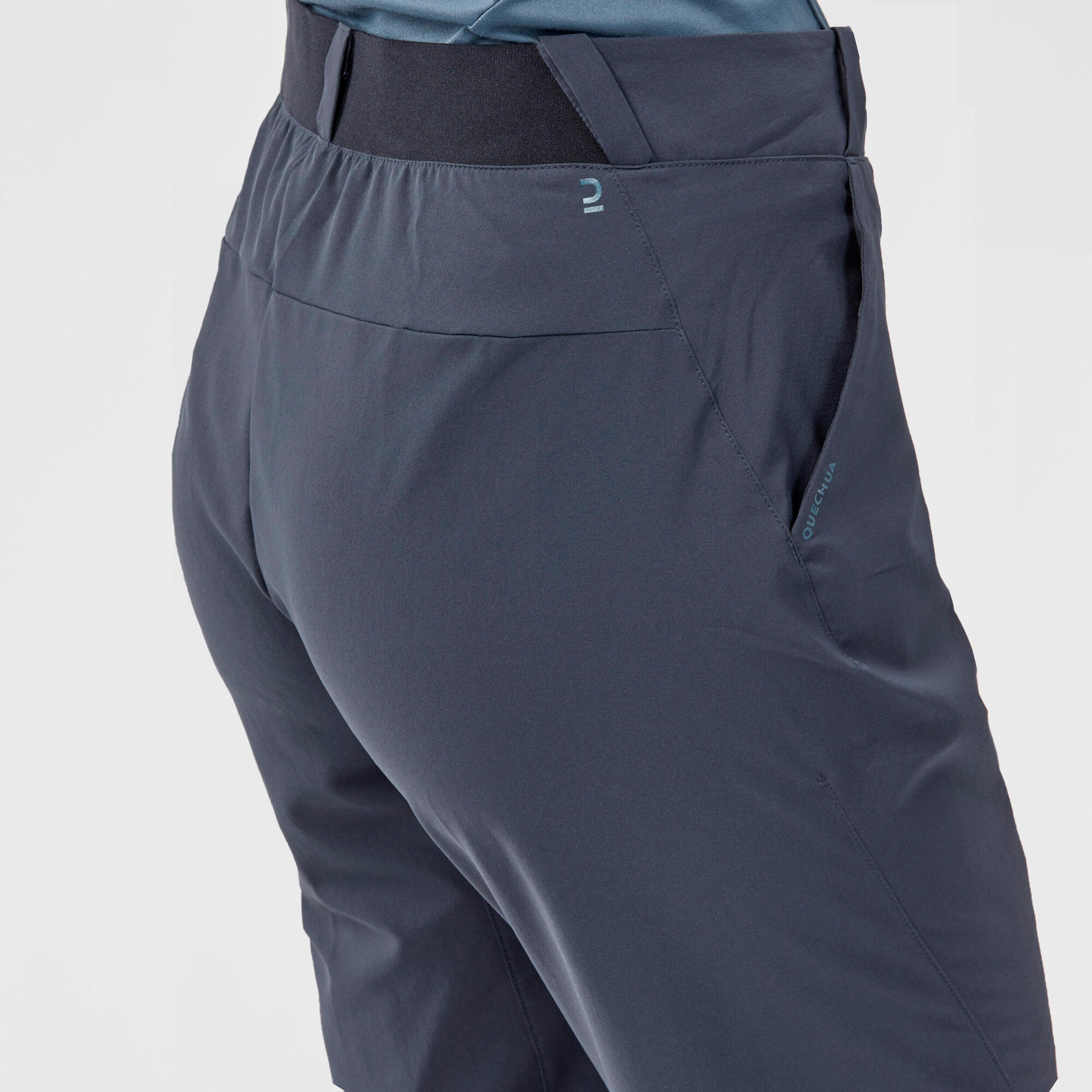 quechua-mh100-wanderhose-damen-dunkelblau image 2