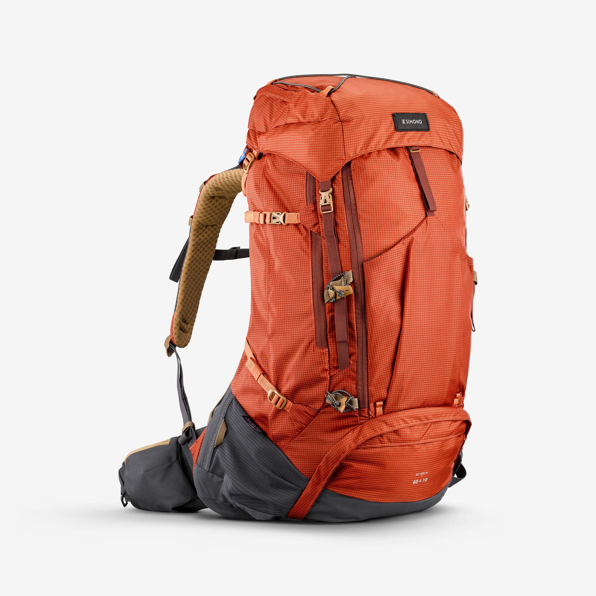 simond-mt500-air-60-10-l-trekkingrucksack-herren-dunkel-sepia image 1
