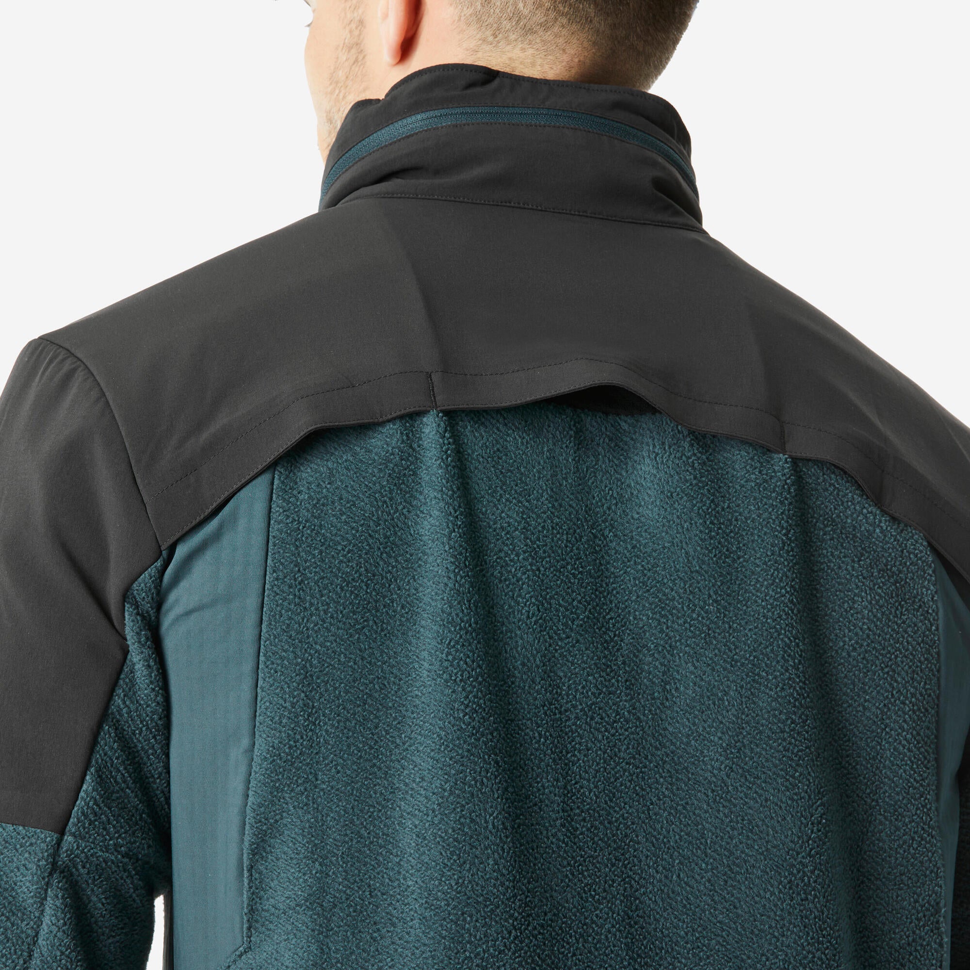 quechua-mh500-herren-fleecejacke-t-rkis-warm image 4