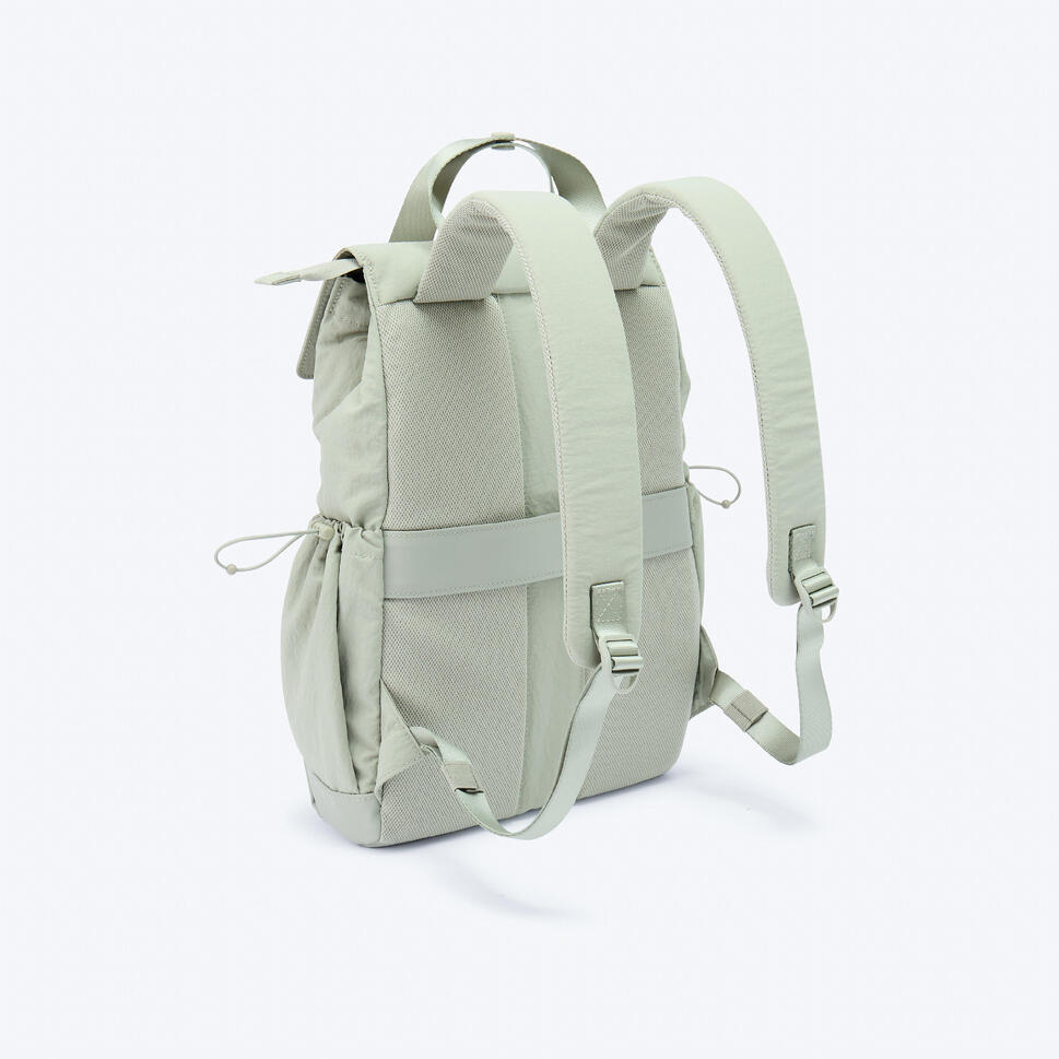 btwin-10l-laptop-rucksack-salbei-13-zoll-8-f-cher image 2