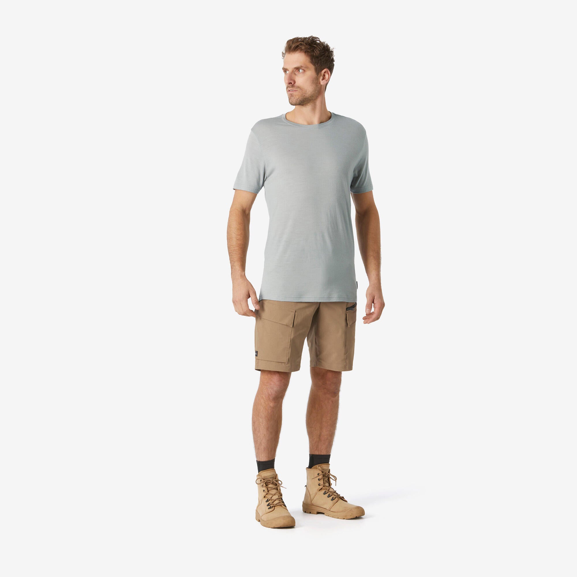 forclaz-travel-900-wandershorts-herren-bronze-brown-leicht image 2