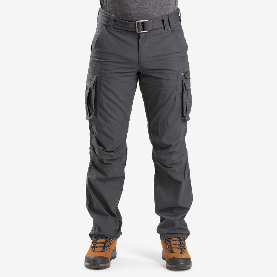 forclaz-travel-100-cargohose-herren-carbon-grau-schnelltrocknend image 1