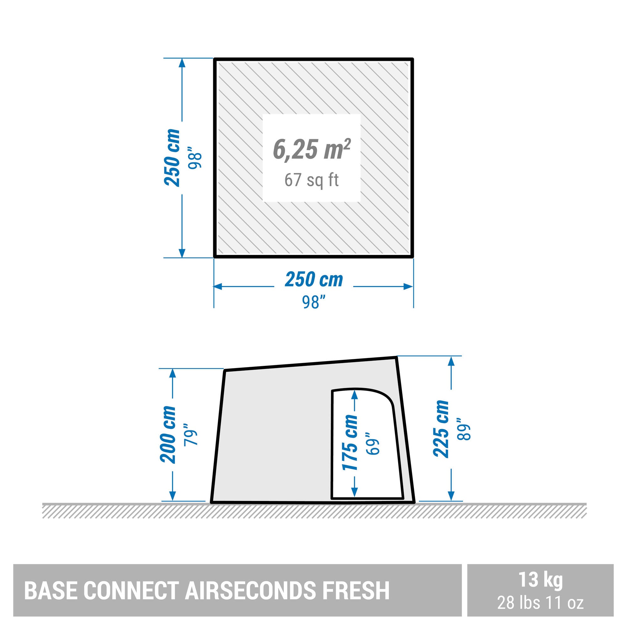 quechua-air-seconds-base-zelt-6-personen-aufblasbar-fresh image 2